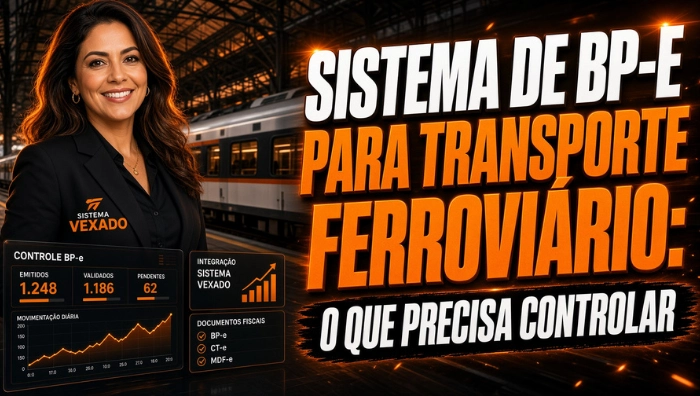 Sistema de BP-e para transporte ferroviário: o que precisa controlar