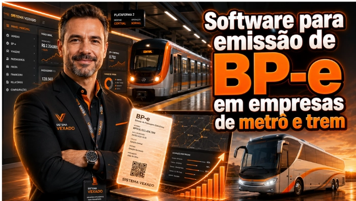 Software para emissão de BP-e em empresas de metrô e trem