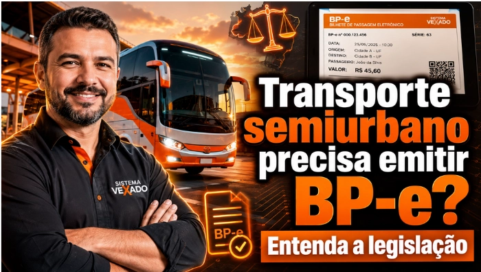 Transporte semiurbano precisa emitir BP-e? Entenda a legislação