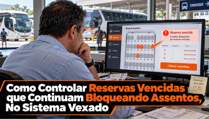 Como controlar reservas de poltronas em vários canais de venda ao mesmo tempo