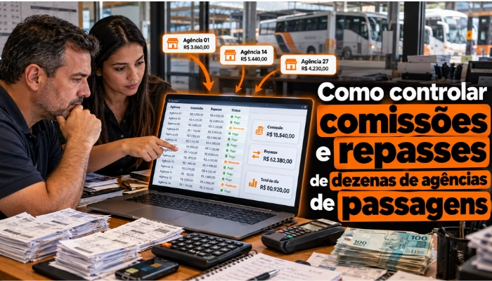 Como controlar comissões e repasses de dezenas de agências de passagens