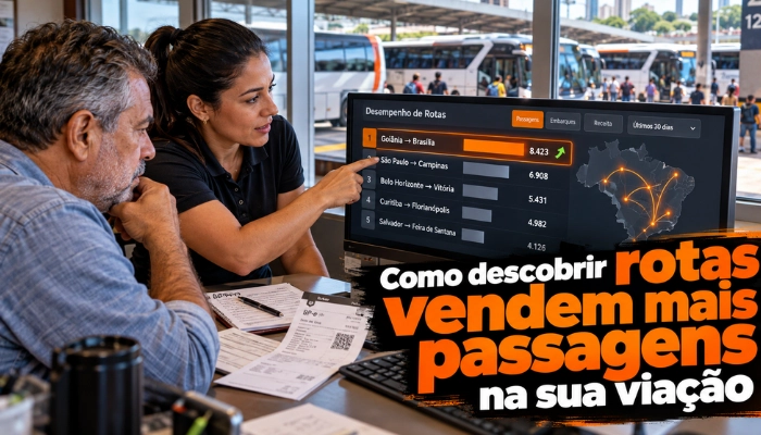 Como descobrir quais rotas vendem mais passagens na sua viação