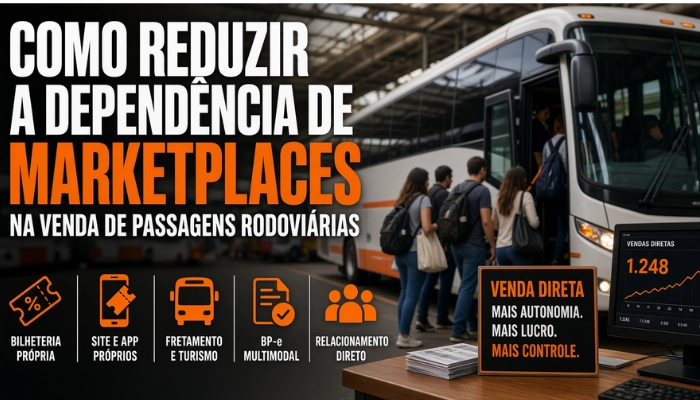 Site próprio ou marketplace de passagens: qual o papel de cada canal para uma viação