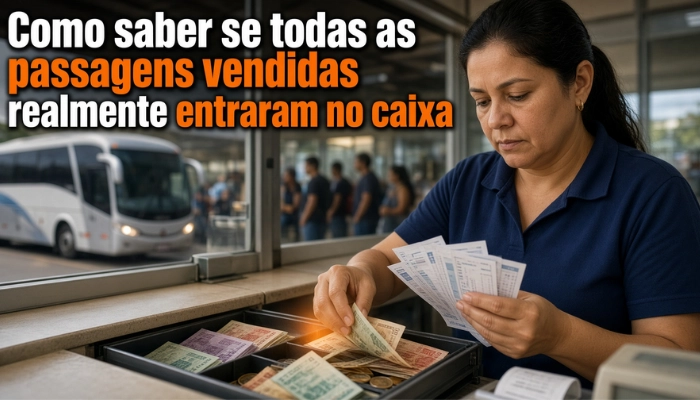 Como encontrar diferenças de caixa antes que elas virem prejuízo para a viação