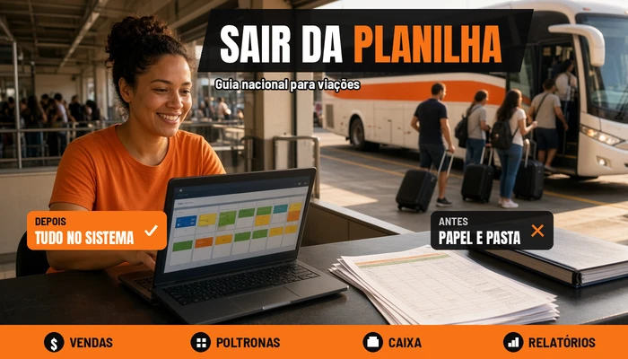 Sair da planilha: guia nacional para viações