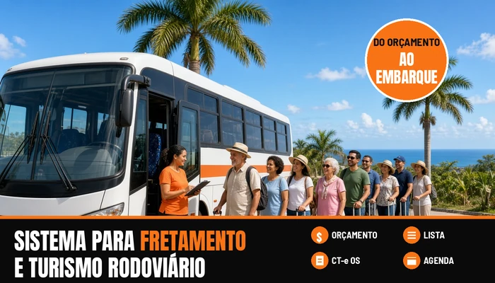 Sistema para fretamento e turismo rodoviário: guia nacional para viações
